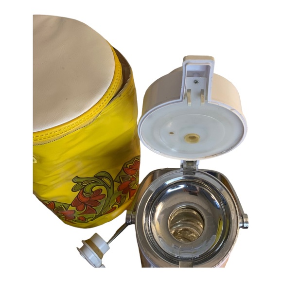 Air Pot Tea Coffee Beverage Dispenser Vacuum Thermos Carafe +Bag - Picture 5 of 9